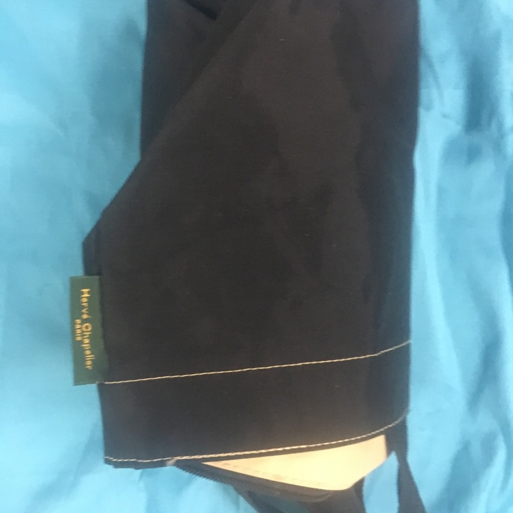 French black tote bag